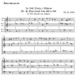 In Stile Antico e Moderno (two versions)