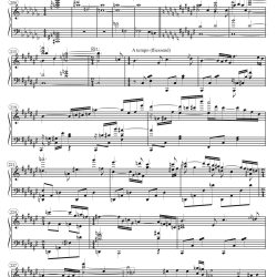 Ending of the first movement of Symphony No. 10, abridged