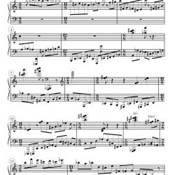 Wiskidy, for piano solo